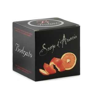 Scorze d'arancia candite ricoperte, Bodrato