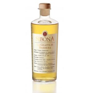 Sibona, Grappa di Barbera