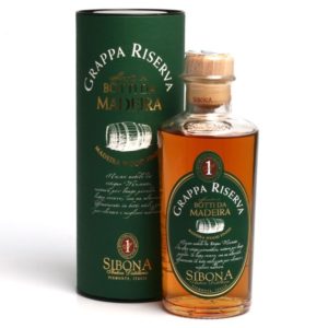 Sibona, Grappa Riserva affinata in botti di Madeira
