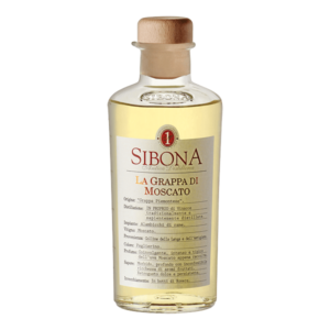 Sibona, Grappa di Moscato
