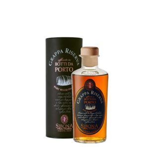 Sibona, Grappa Riserva affinata in botti di Madeira