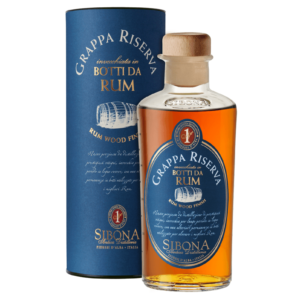 Sibona, Grappa Riserva affinata in botti di Rum