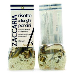 Zaccaria, Risotto ai porcini
