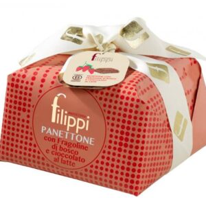 Panettone Fragoline e Cioccolato, Filippi